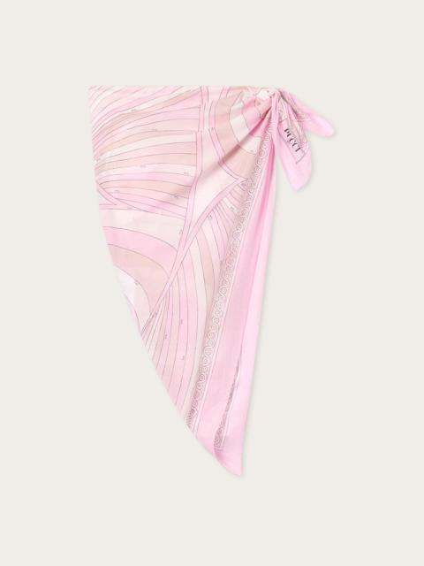 PUCCI IRIDE PRINT COTTON SARONG