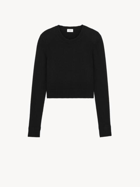 SAINT LAURENT CREWNECK SWEATER IN CASHMERE