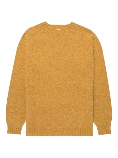 Sunspel brushed-effect crew-neck jumper