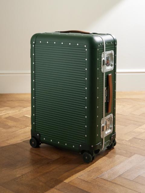 FPM Milano Bank Spinner 68cm Leather-Trimmed Polycarbonate Spinner Suitcase