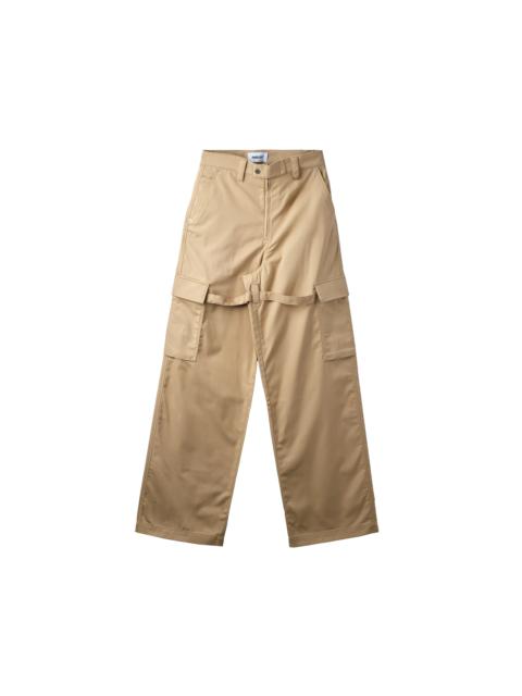 Ambush AMBUSH Relaxed Fit Cargo Pants With Straps Beige