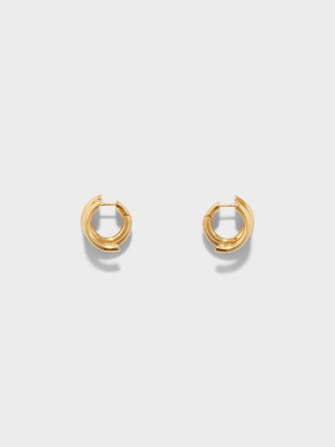 Aeyde Dillon 18kt Gold-Plated Hoop Earrings