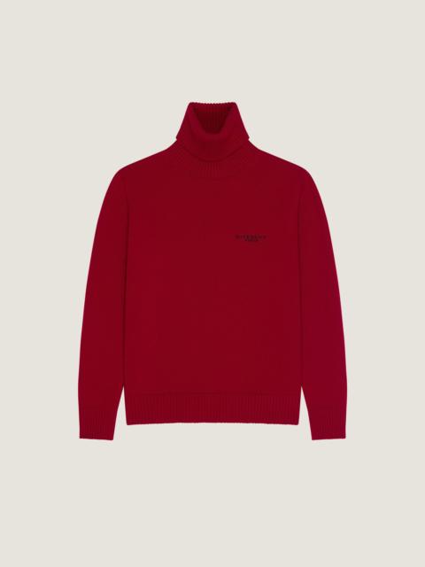 Givenchy TURTLENECK SWEATER IN WOOL AND CASHMERE
