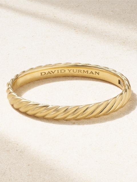 DAVID YURMAN Sculpted Cable 18-karat gold bracelet Gold