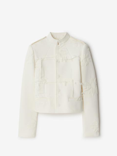 Burberry Daisy Silk Blend Tailored Jacket