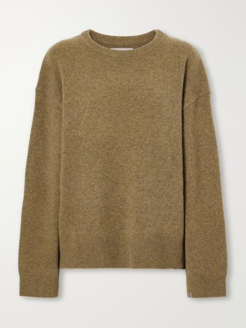 extreme cashmere Mike cashmere-blend knitted sweater Army green