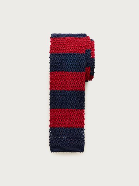 J.CREW Italian silk knit tie in stripe