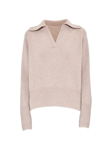 arch4 V-neck collar sweater