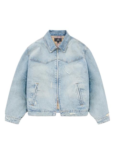 REPRESENT Men's Guns N' Roses Denim Jacket - Light Vintage Blue