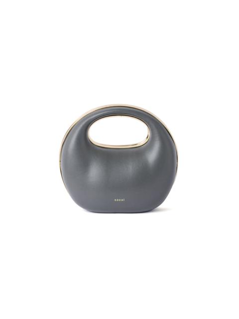 sacai Leather Round Bag