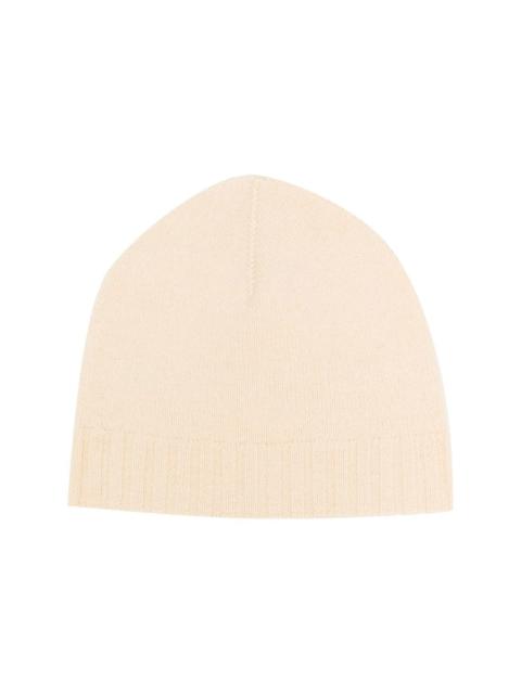 Jil Sander fine knit wool beanie