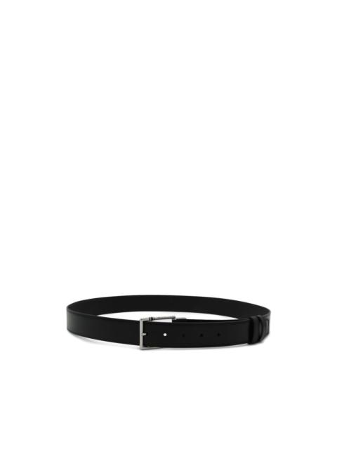 Montblanc leather buckle-fastening belt