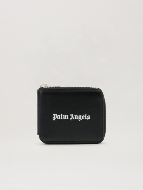 Palm Angels Classic Logo Zip Around Wallet