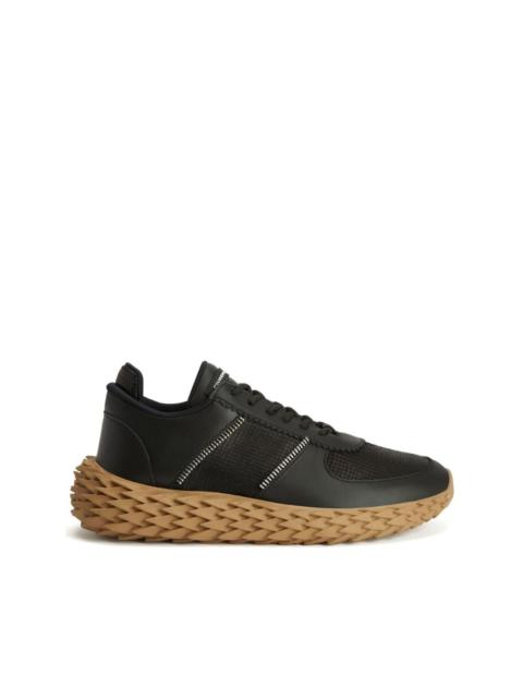 Urchin python-print low-top sneakers