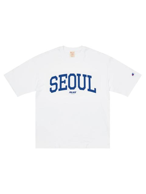 PALACE Palace Champion Shop T-shirt White