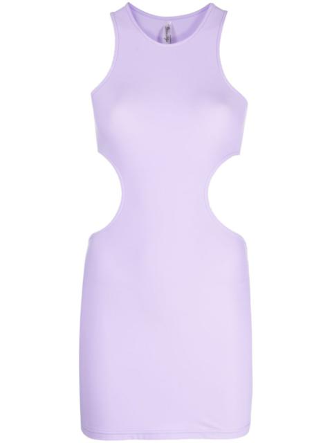 Reina Olga Cut-out detail short dress