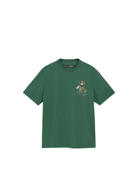 Barbour X PAUL SMITH GRAPHIC-PRINT T-SHIRT