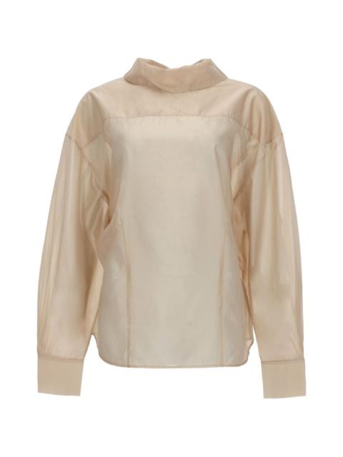 FILIPPA K fold collar blouse