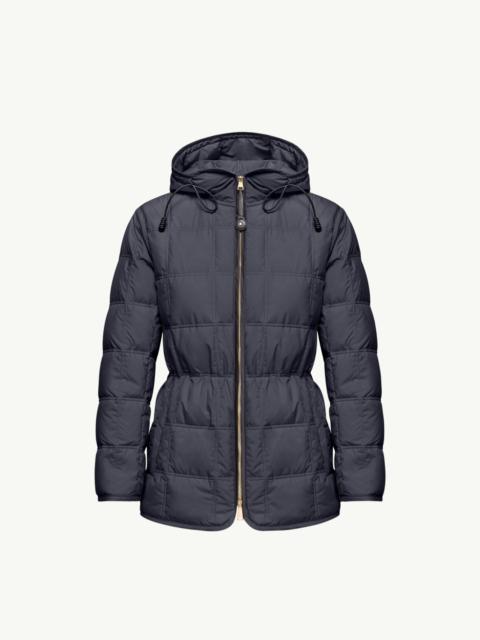 Moncler Cygnet Hooded Short Down Jacket
