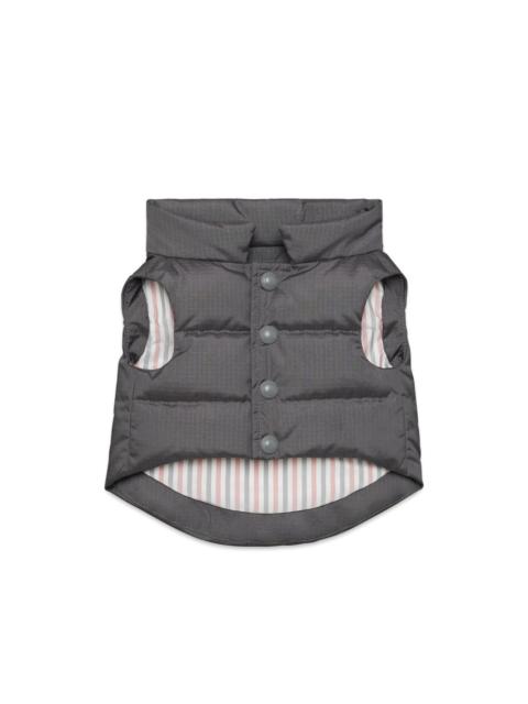 Thom Browne striped football dog vest