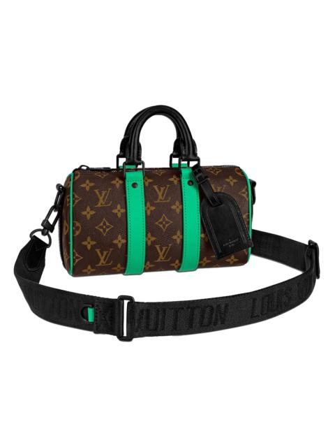 Louis Vuitton Louis Vuitton Keepall Bandouliere 25 Monogram Macassar Minty Green