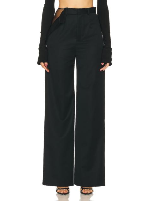 GRACE LING Peek Open Thigh Pant