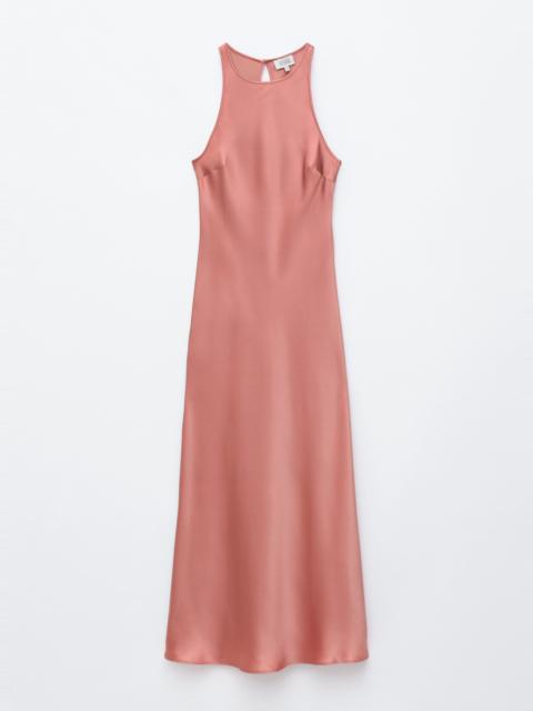 & Other Stories Sleeveless Satin Midi Dress
