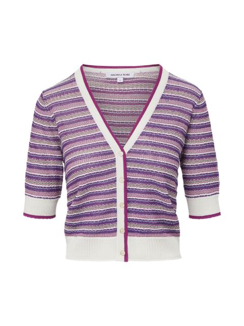 VARIA STRIPED KNIT CARDIGAN