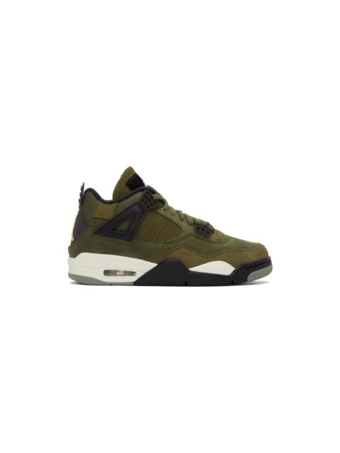Jordan Green Air Jordan 4 Craft Sneakers