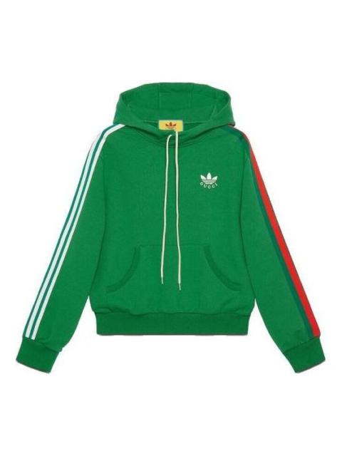 GUCCI Gucci x adidas Cotton Sweatshirt 'Green' 692107-XJEKQ-3826
