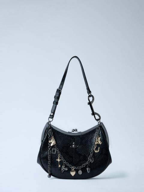 Charm Frame Shoulder Bag
