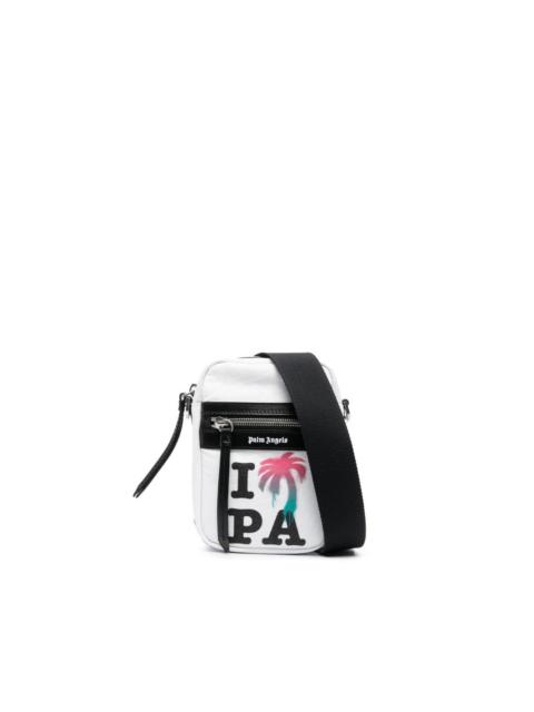 Palm Angels logo-print shoulder bag