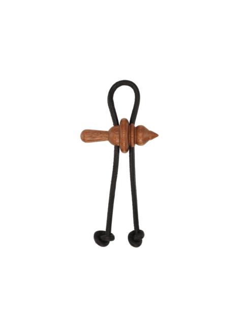 HENRIK VIBSKOV SPINNER BROOCH - WOOD