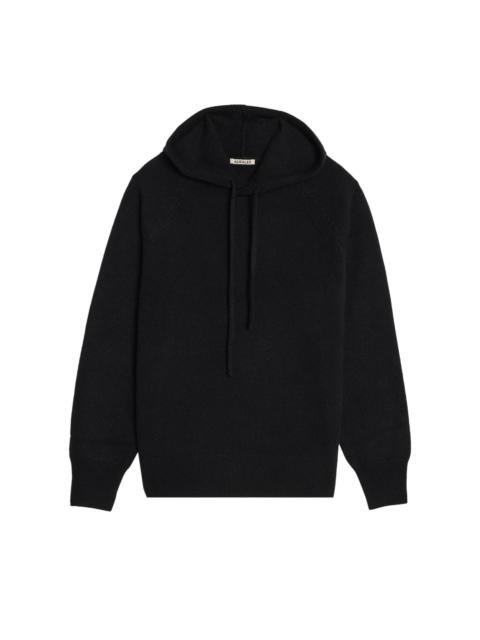 Auralee Knit Hoodie 'Black'