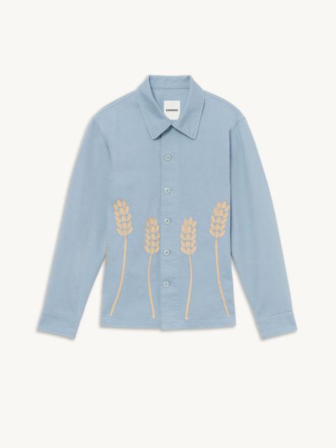 Sandro Embroidered cotton jacket