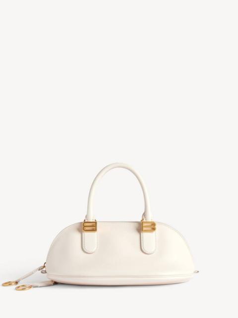 BALENCIAGA Women's Bolero Bowling Bag Mini in Cream