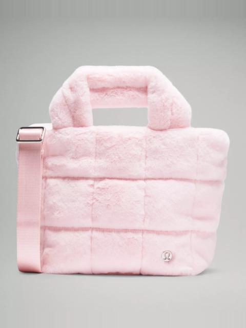 lululemon Quilted Grid Tote Bag Mini 5L *Plush Fleece