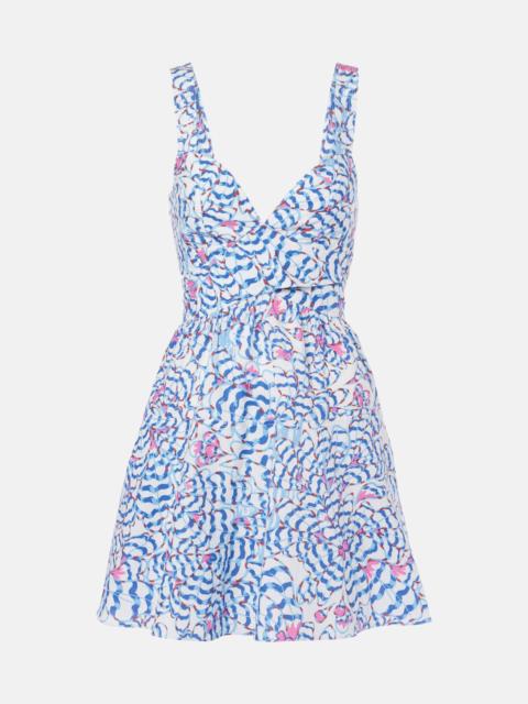 Poupette St Barth Coco printed minidress