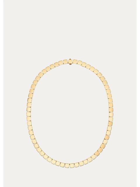 ILEANA MAKRI 18K Yellow Gold Medium Tile Necklace