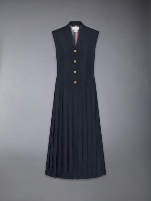Thom Browne SCHOOL UNIFORM PLEATED DRESS
