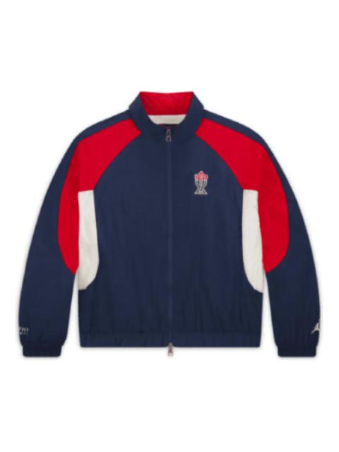 Air Jordan x Trophy Room USA Woven Track Jacket 'Navy Red' DR2954-410