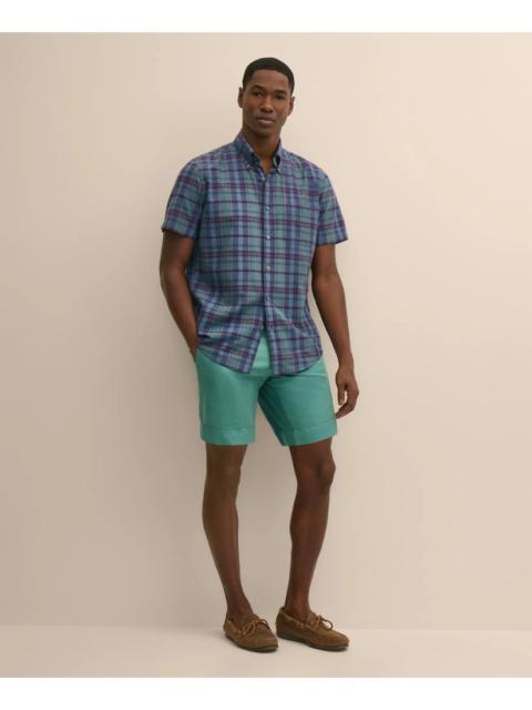 Brooks Brothers The 9" Linen-Cotton Shorts