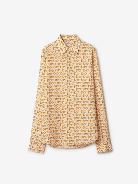 Burberry B Silk Shirt