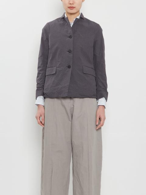 Bergfabel Giulia Cotton Jacket — Grey Check