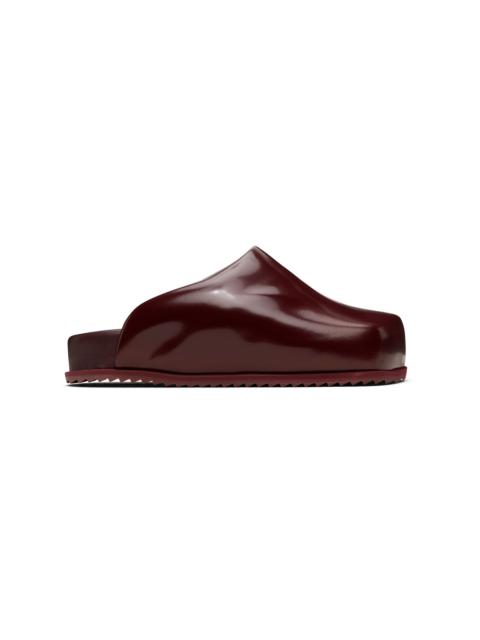 YUME YUME Burgundy Truck Slide Loafers