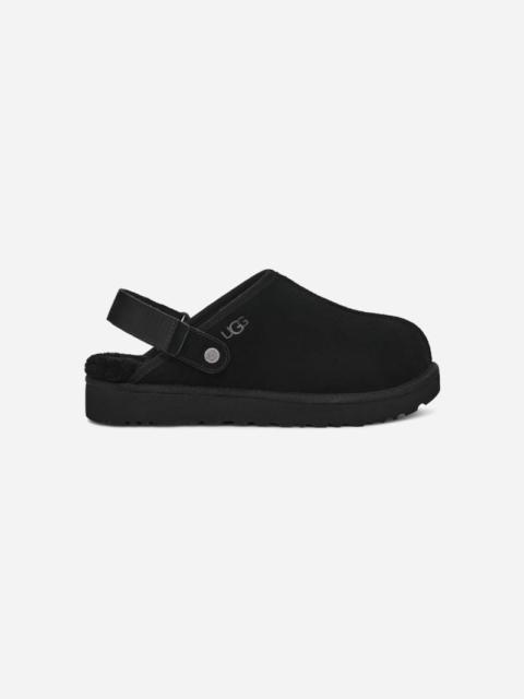 UGG ® Women's Lanah Clog Suede Slippers in Black