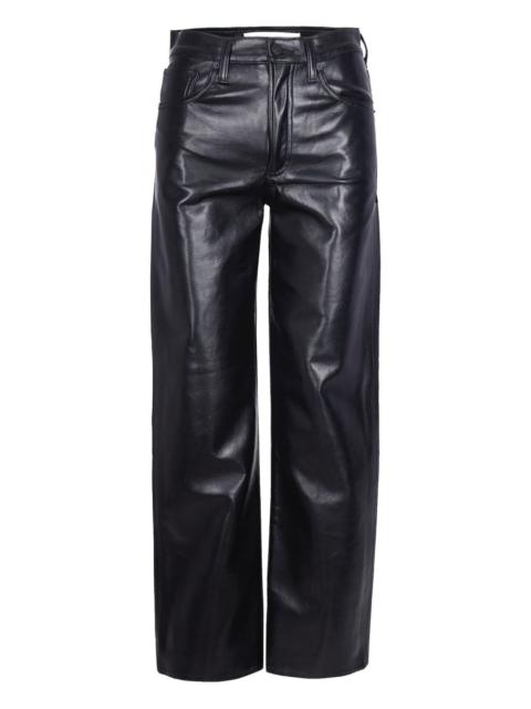AGOLDE leather trousers