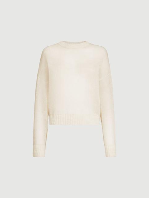 Brunello Cucinelli Mohair and wool sweater with monili