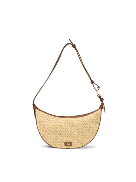 July Juliette Straw Luna Bag
