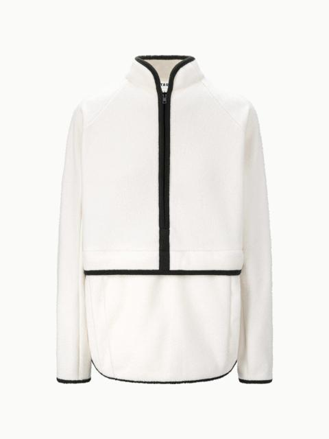 STAUD STAUD GRAF PULLOVER IVORY BLACK